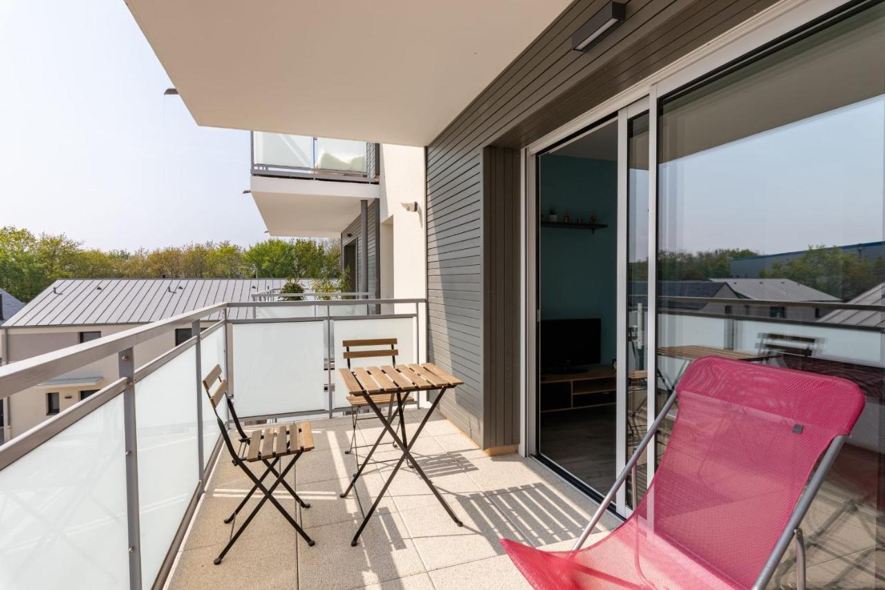 L'Ecume - Studio Moderne Avec Grand Balcon Et Place De Parking Leilighet Dinard Eksteriør bilde