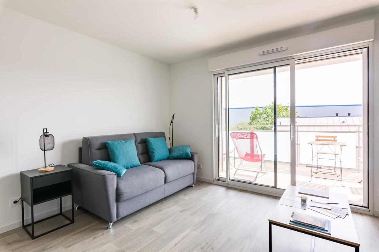 L'Ecume - Studio Moderne Avec Grand Balcon Et Place De Parking Leilighet Dinard Eksteriør bilde