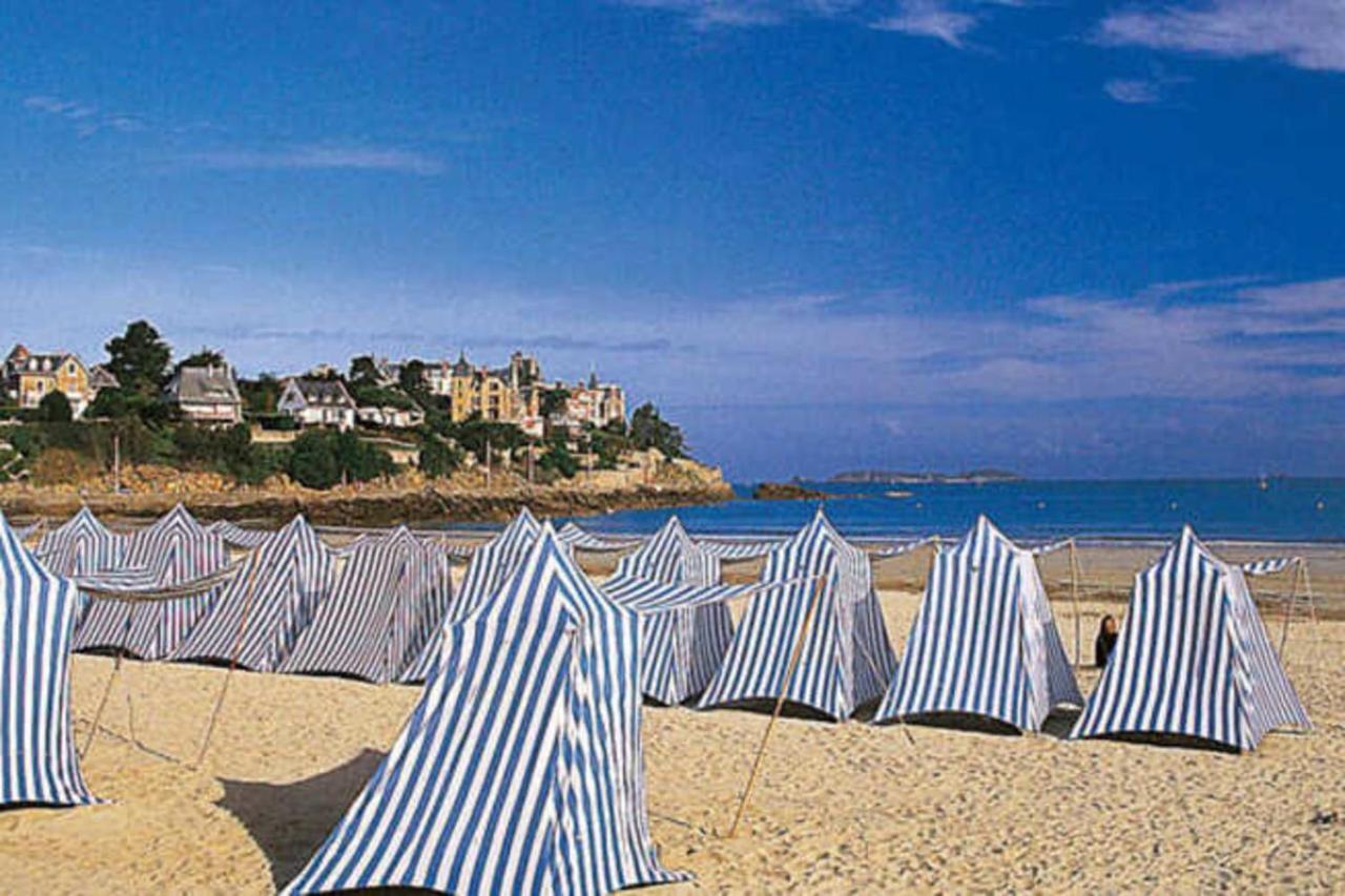 L'Ecume - Studio Moderne Avec Grand Balcon Et Place De Parking Leilighet Dinard Eksteriør bilde